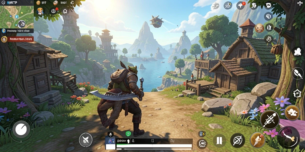 Gameplay menakjubkan 99RTP di dunia terbuka.