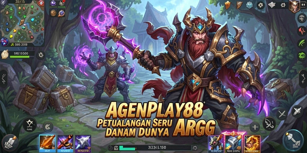 Screenshot AGENPLAY88 menampilkan aksi seru dalam pertempuran ARPG.