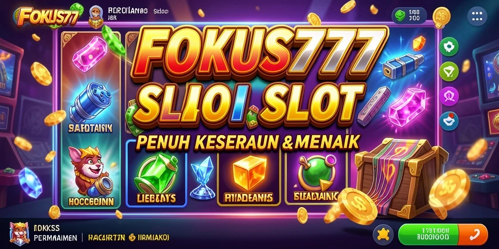 Screenshot gameplay FOKUS777 yang menampilkan keseruan bermain Slot.