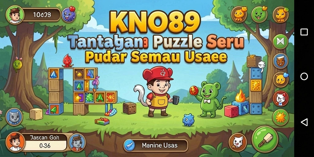 Tampilan gameplay KNO89 yang menantang dan seru.