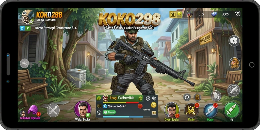 Tampilan gameplay menarik dalam KOKO288 yang penuh strategi.