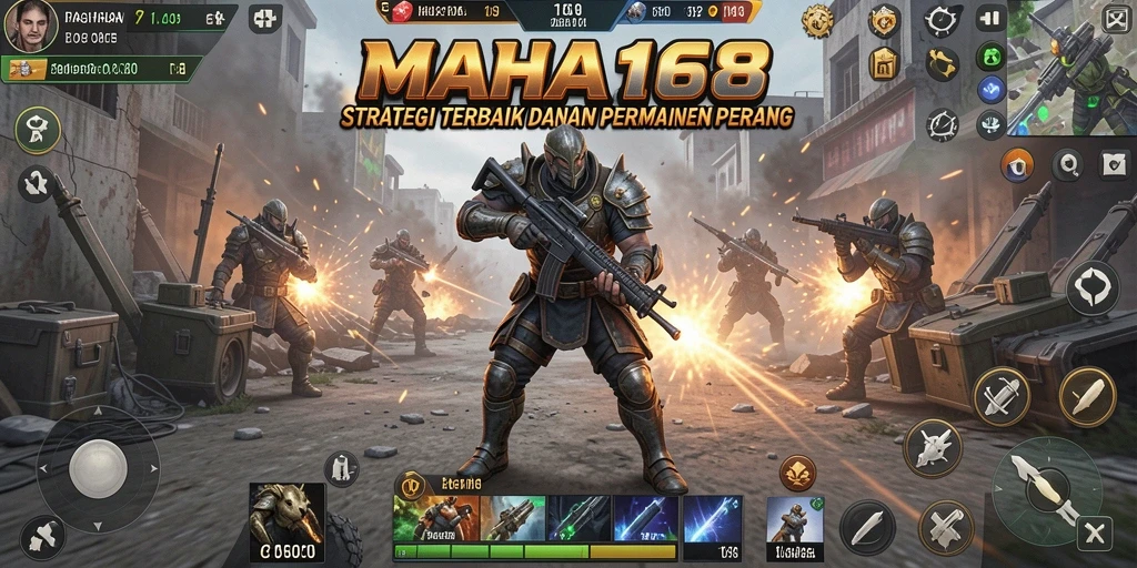 Tampilan gameplay MAHA168 yang menakjubkan dengan aksi strategis yang mendebarkan.