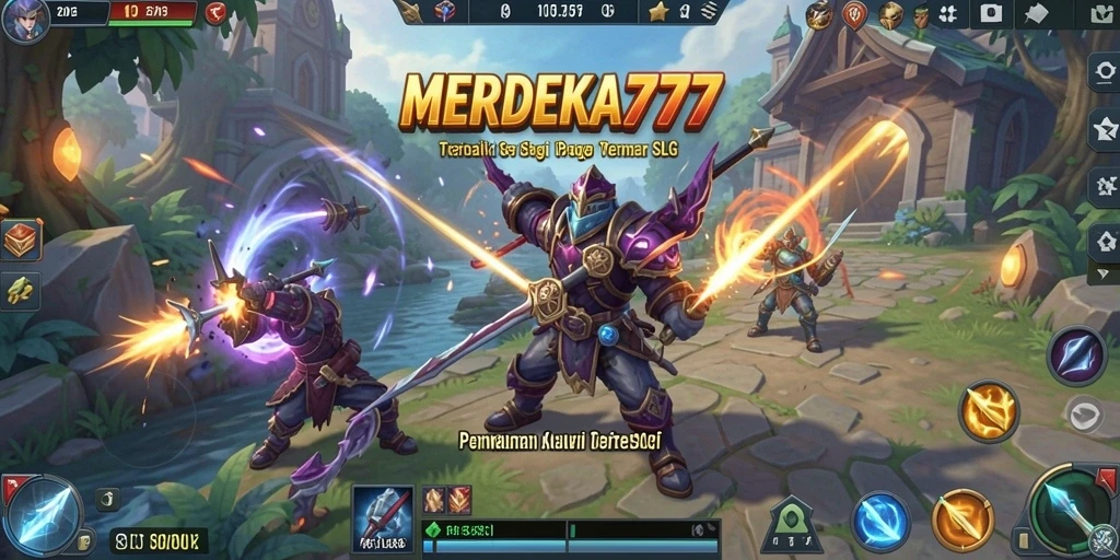 Tampilan gameplay menarik dari MERDEKA777 pada genre SLG.