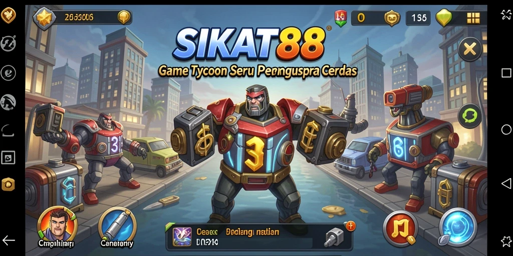 Screenshot utama SIKAT88 menunjukkan gameplay Tycoon yang menarik.