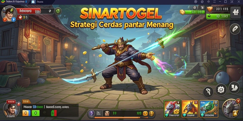 Tampilan gameplay SINARTOGEL yang menegangkan dan strategis.